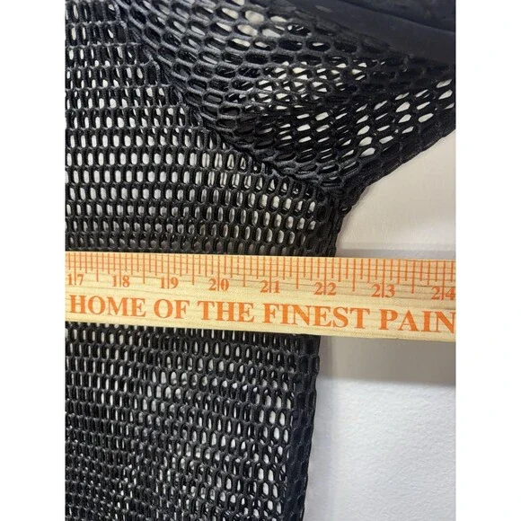 ALO Yoga  Women’s  Mesh Fortuna Hoodie Jacket  Black Sz L - Picture 8 of 13